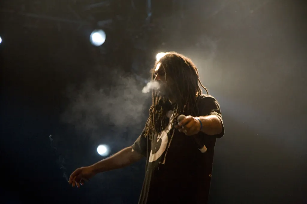 The Bug with MCs · Dour Festival 2008